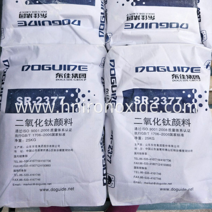 Rutile Titanium Dioxide Sr2377 Cas 1758732 For Paints